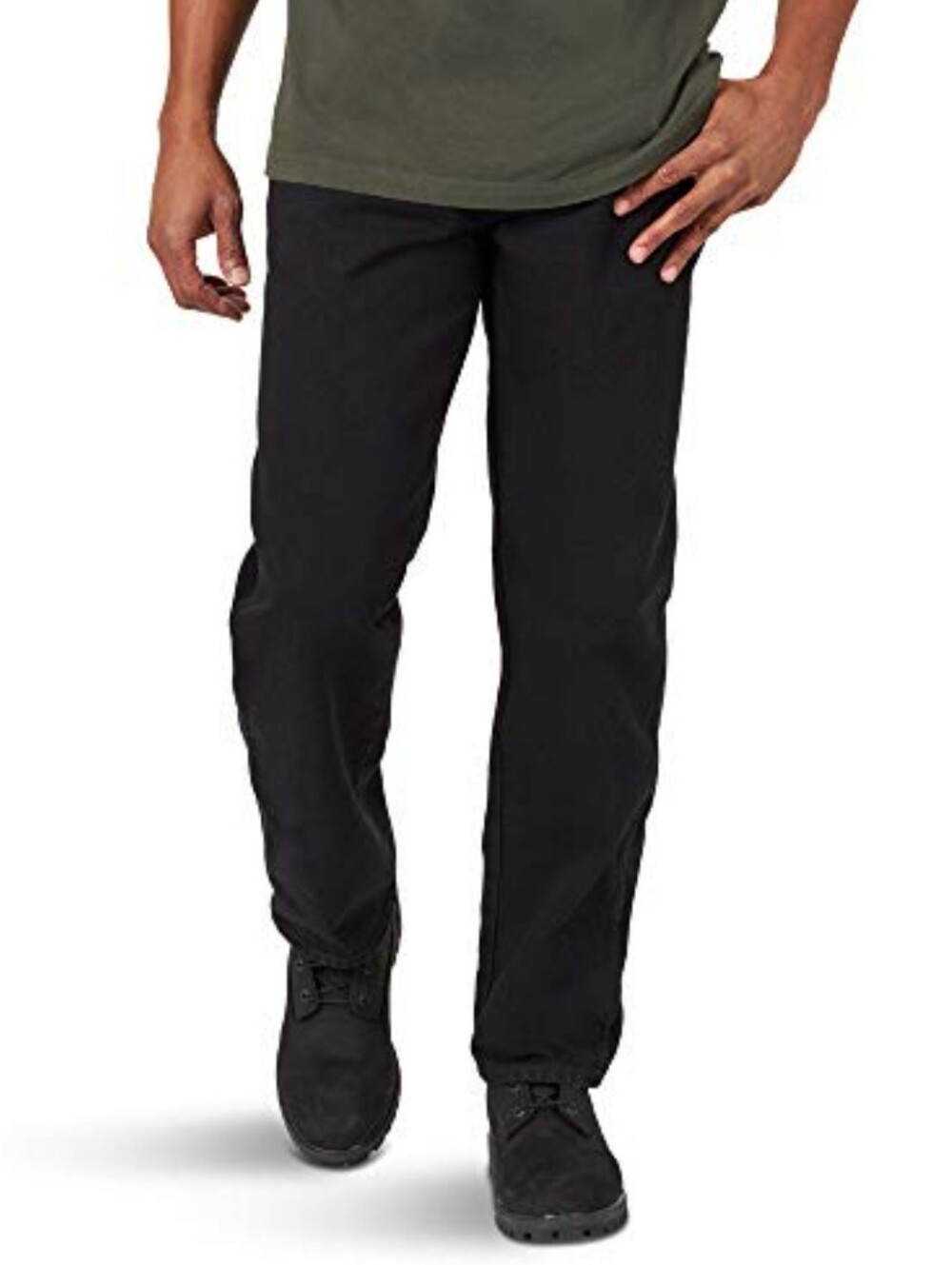 Rustler Black Slim Straight Jeans - Picture 1 of 17